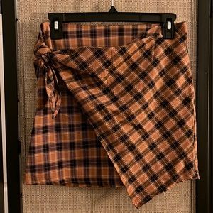 Plaid skirt